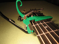 Kyser K-Lever Green partial capo